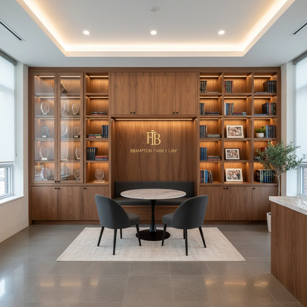 Brampton Family Law - custom cabinetry by Custom Cabinets Brampton