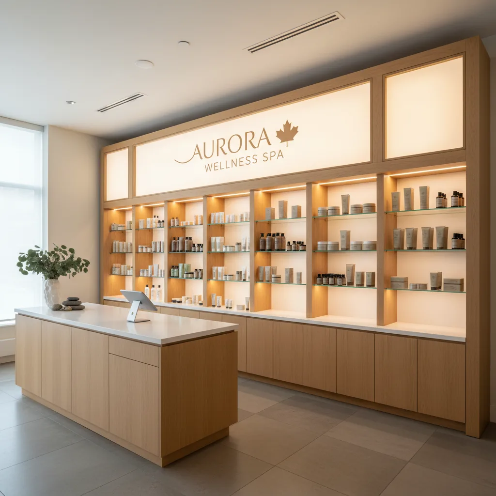 Mississauga Spa - custom cabinetry by Custom Cabinets Brampton