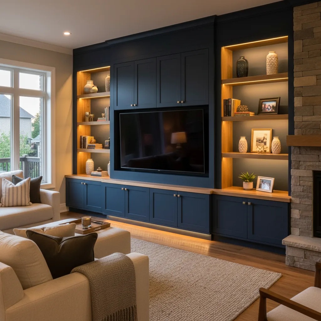 Built-In Entertainment Centers