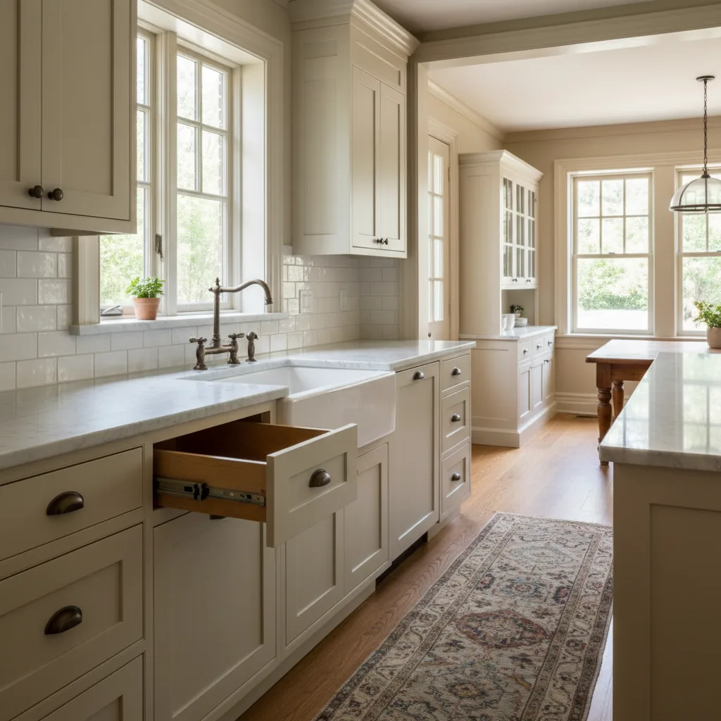 Custom kitchen cabinetry in Markham home