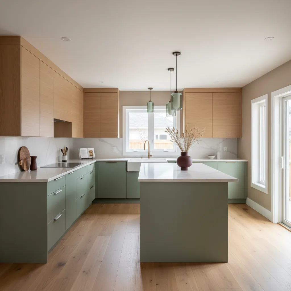 Custom kitchen cabinetry in Scarborough home