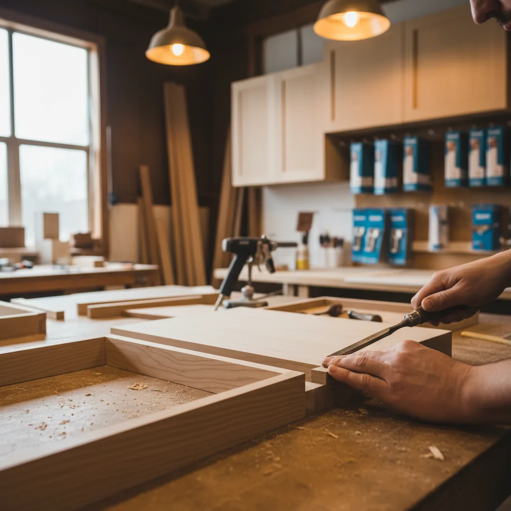 Frameless custom cabinets