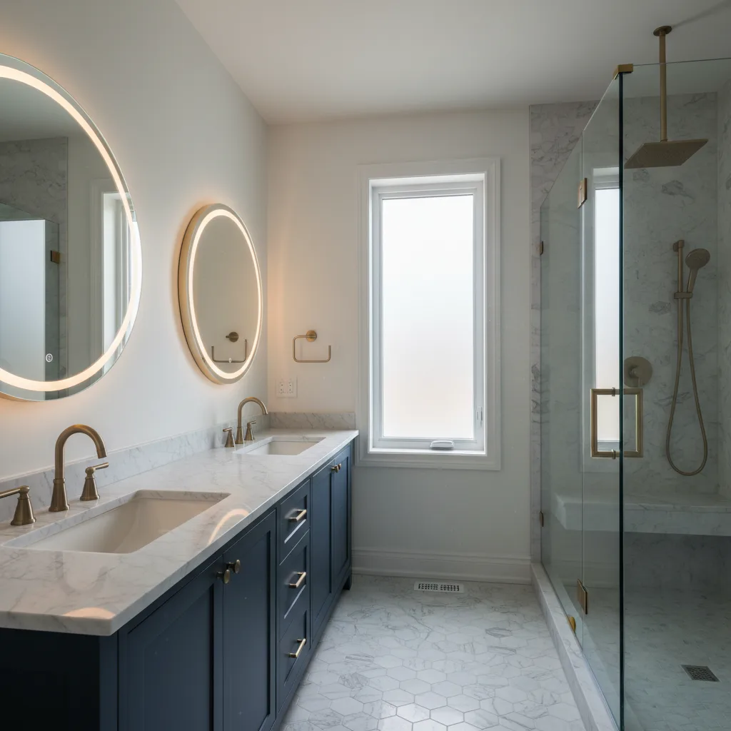Toronto Ensuite Vanity - custom cabinetry by Custom Cabinets Brampton