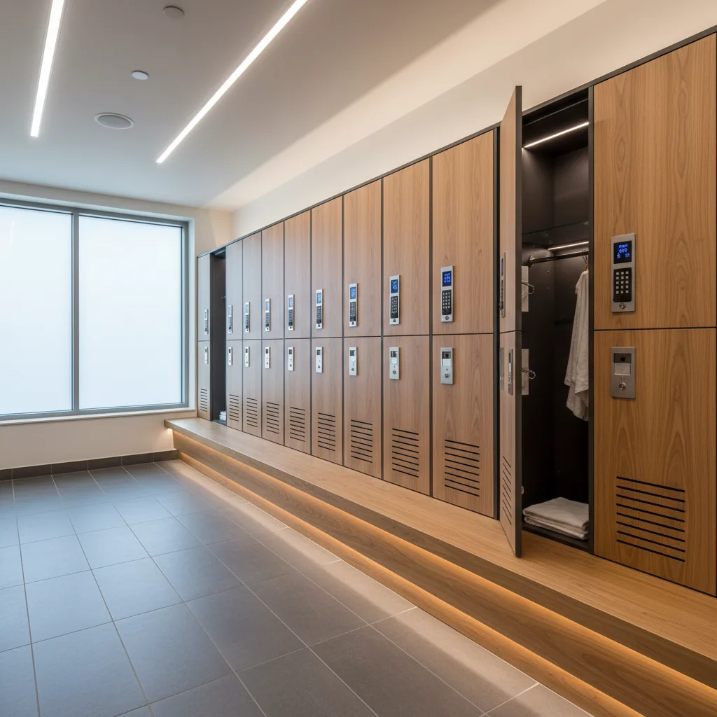 Professional fitness cabinet fabrication