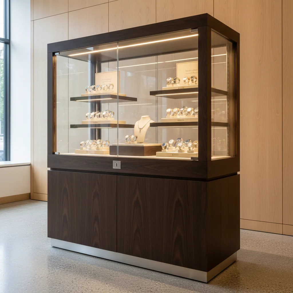 Professional retail cabinet fabrication